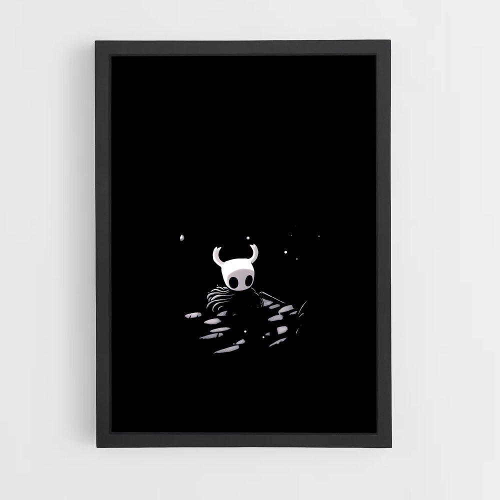 Poster Le Chat Flottant – affiche Hollow Knight (vue 2)
